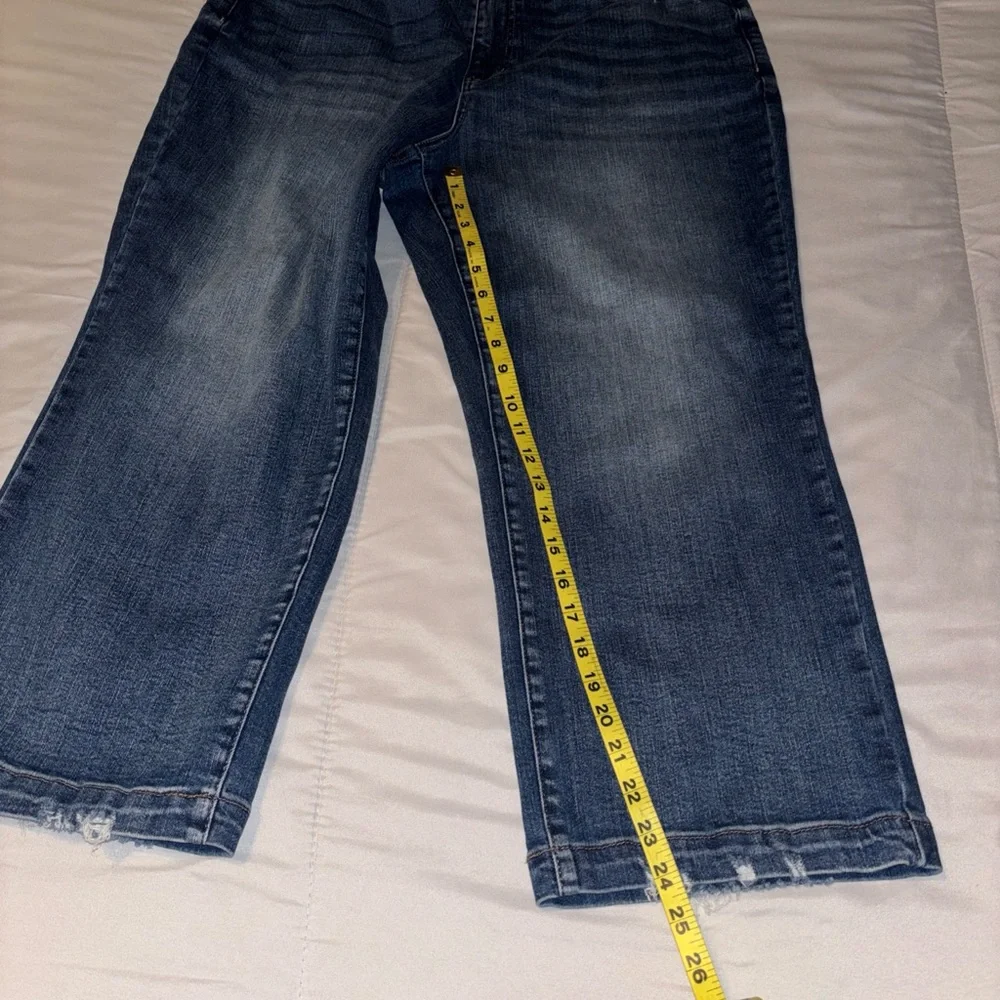 Judy blue wide leg cropped Women's Jeans JB88592 size 18w - Picture 7 of 8
